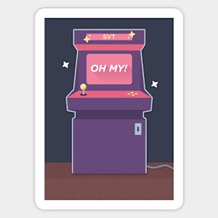 oh my! (arcade ver) - seventeen Sticker